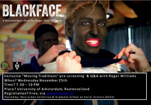 Blackface screening flyer