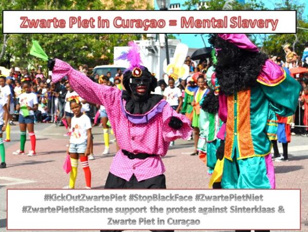 Zwarte Piet is mental slavery curacao
